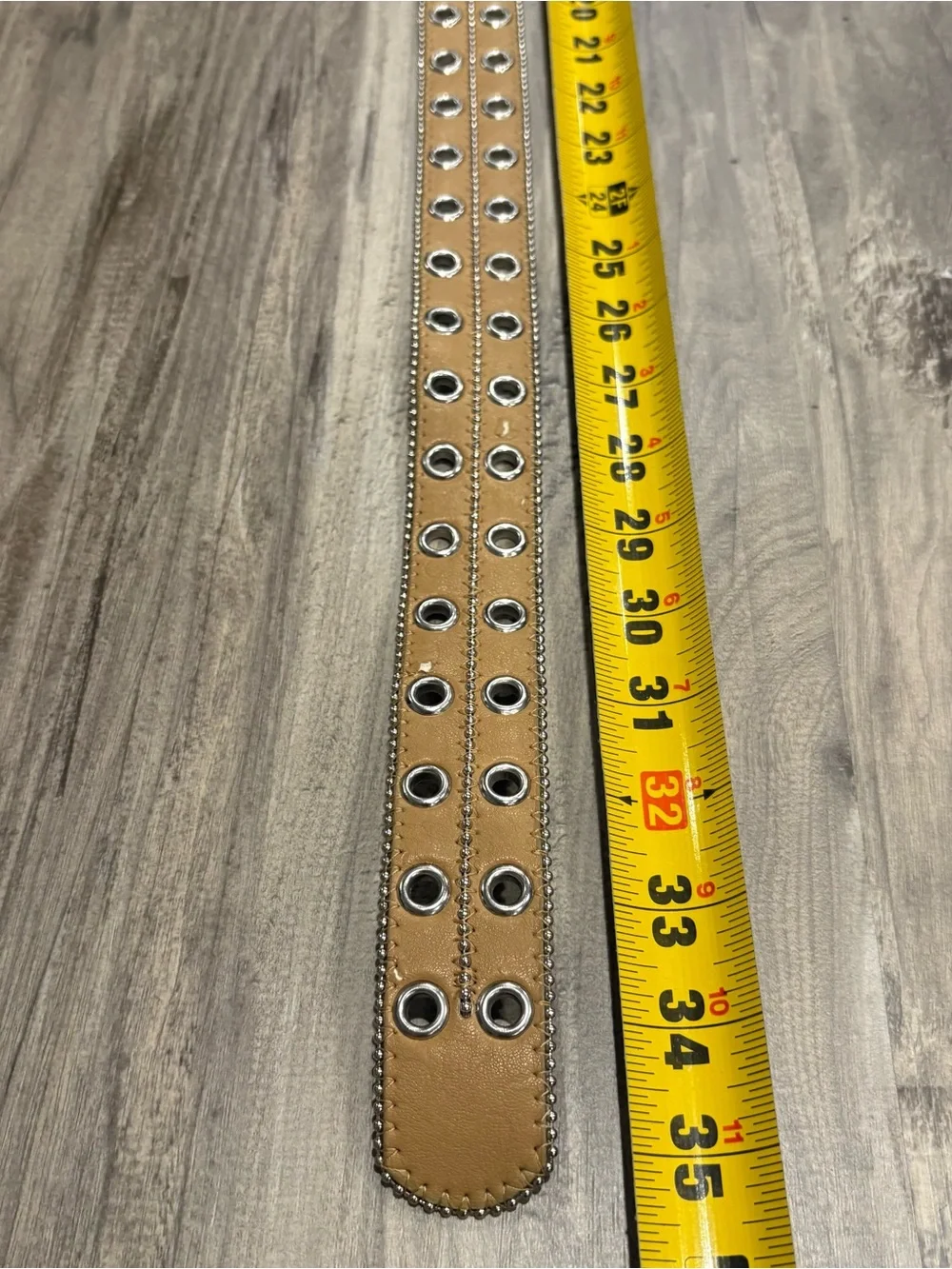 Women’s Tan Fashion Belt Adjustable Size